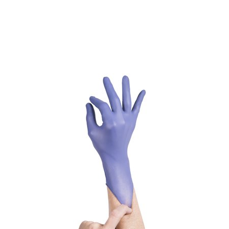 Valiant Exam Glove, Nitrile, Small, 2000 PK, Blue N3200LDS